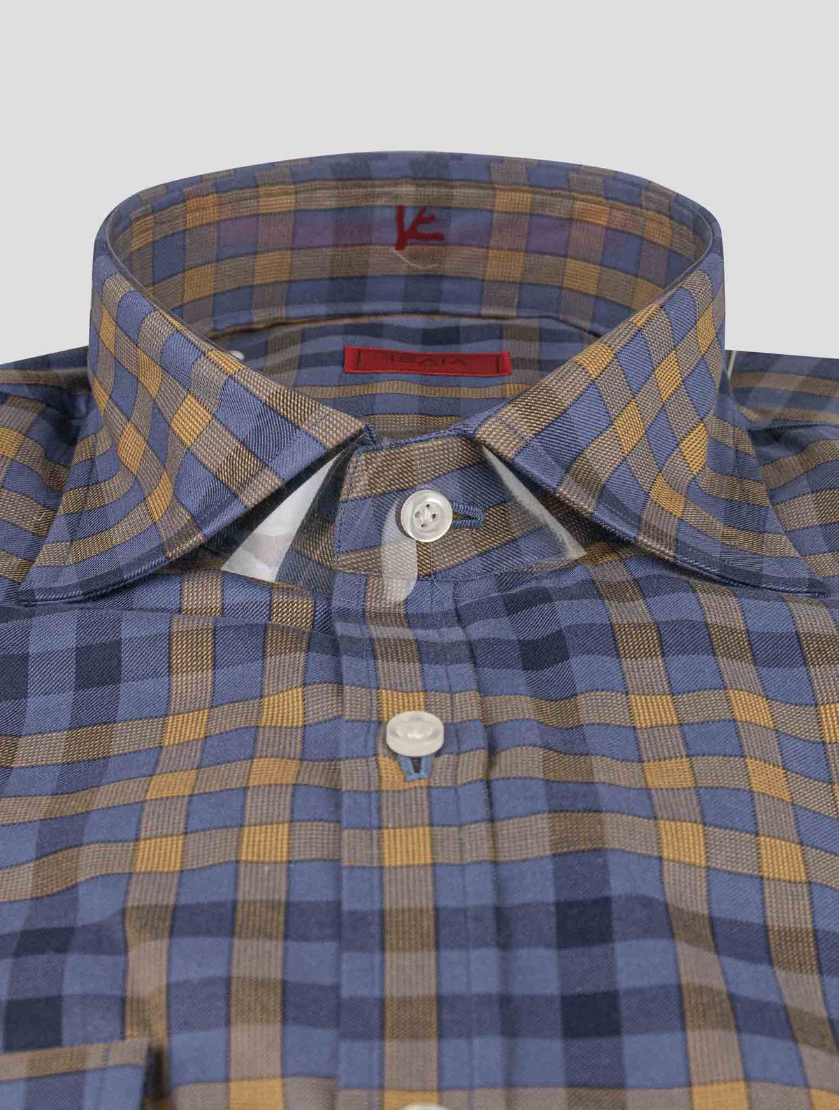 Isaia Isaia Multicolor Cotton Shirt Multicolor 001