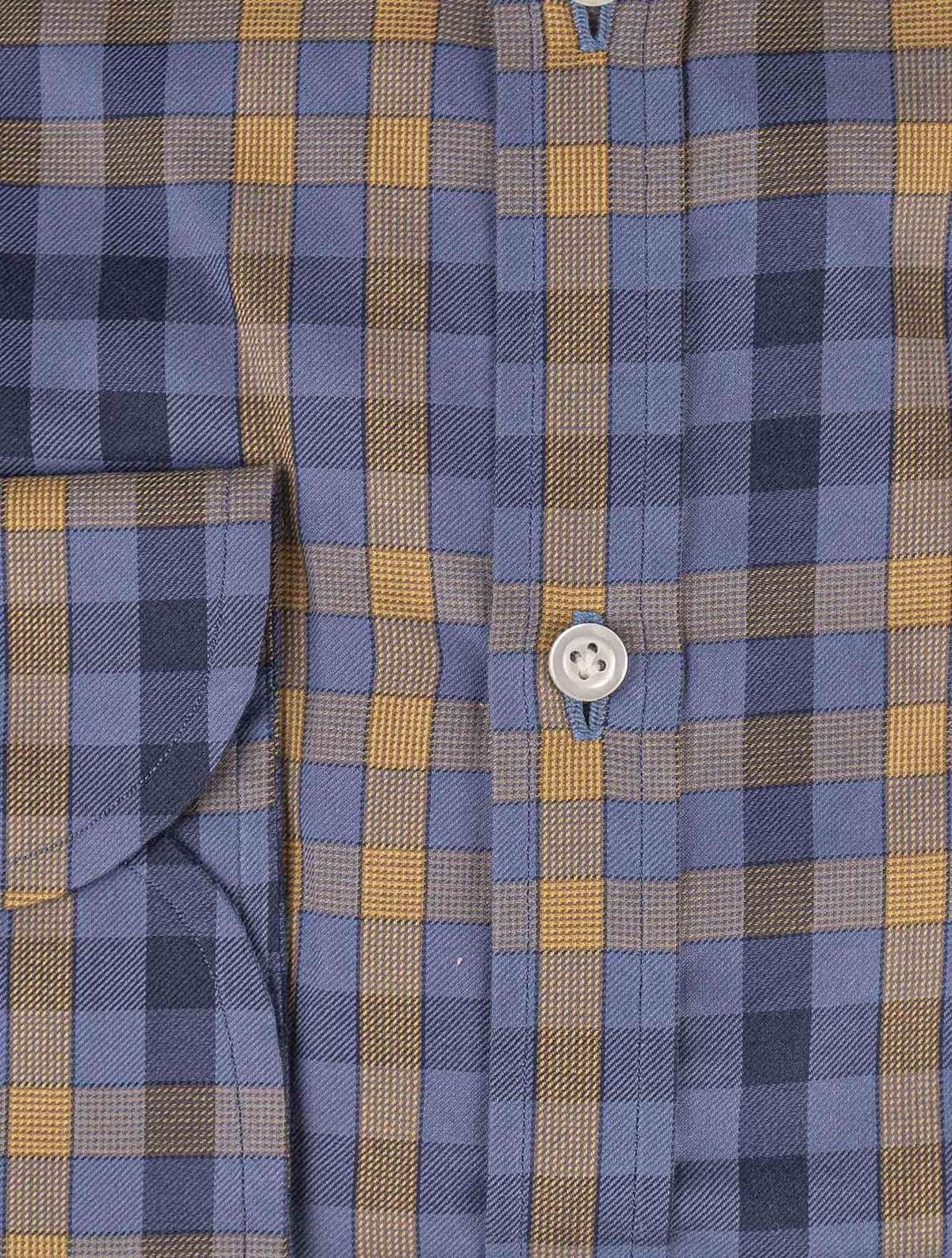 Isaia Multicolor Cotton Shirt