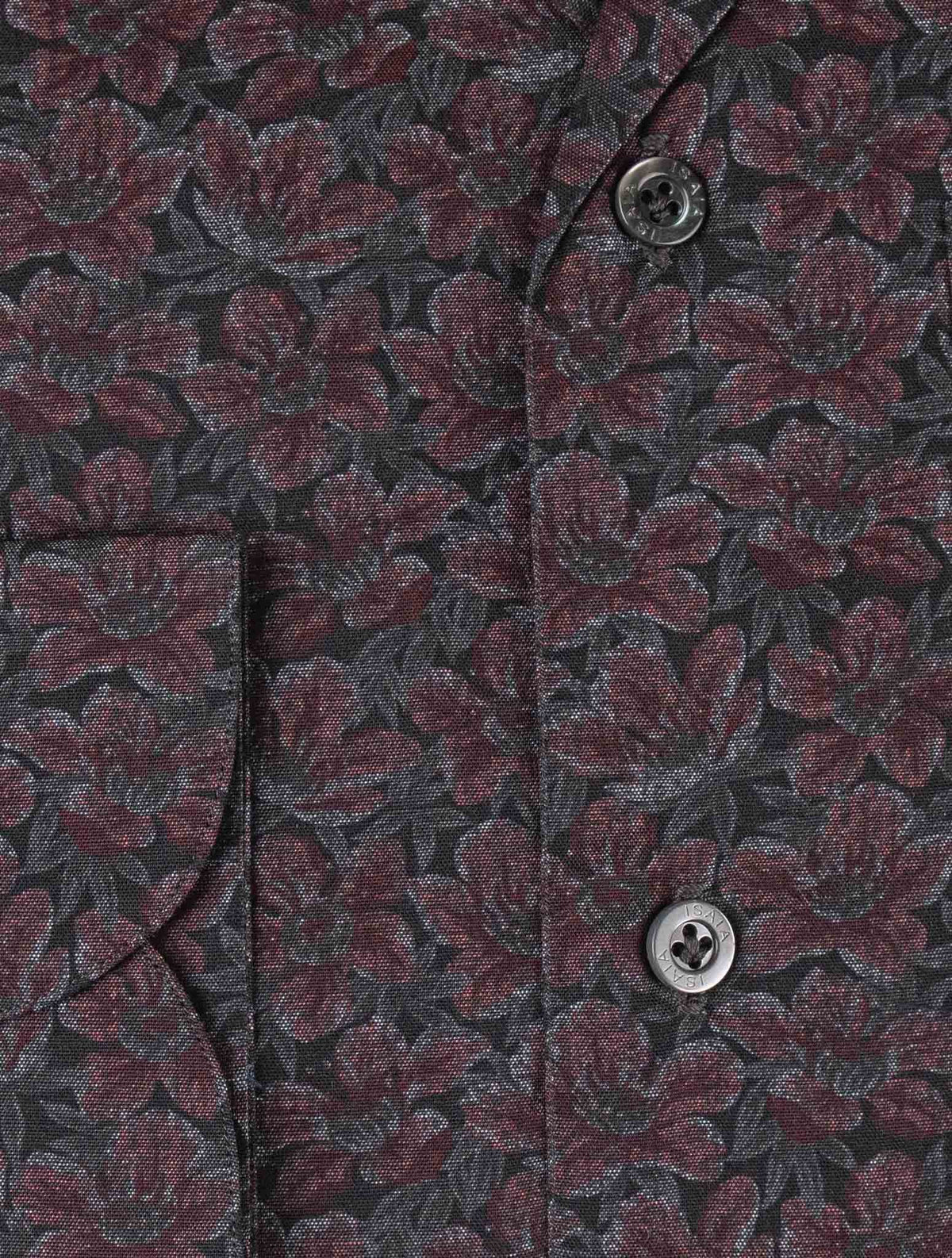 Isaia Multicolor Cotton Shirt