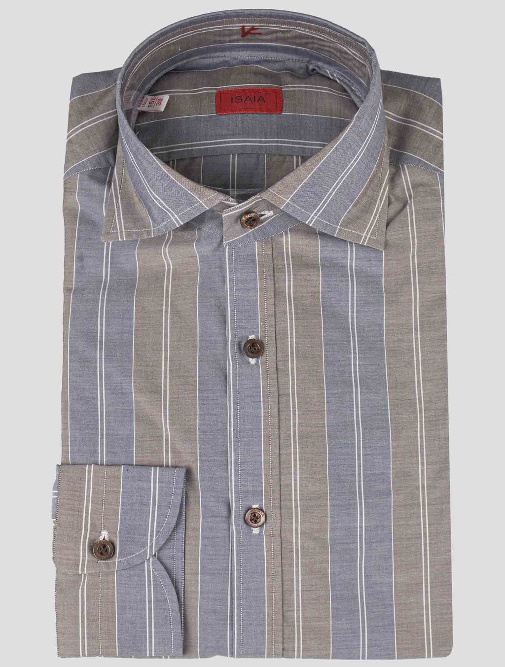 Isaia Isaia Multicolor Cotton Shirt Multicolor 000