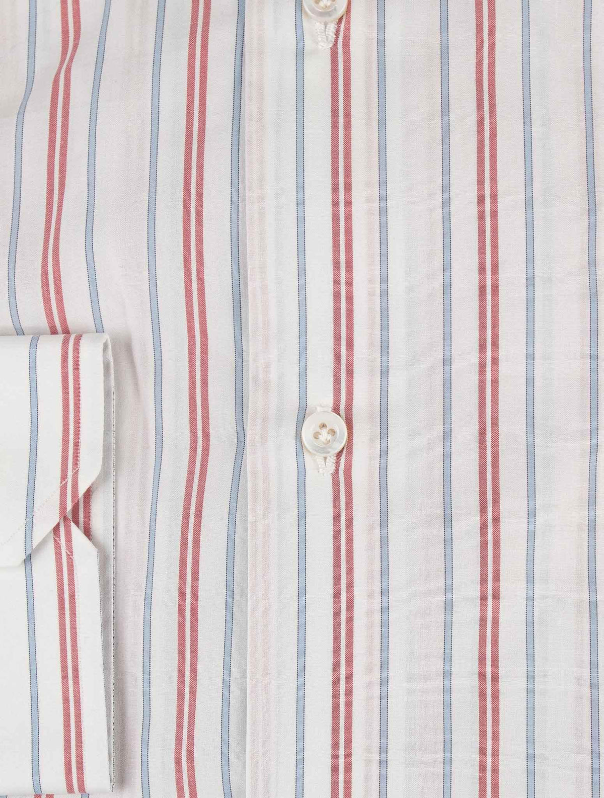 Isaia Multicolor Cotton Shirt