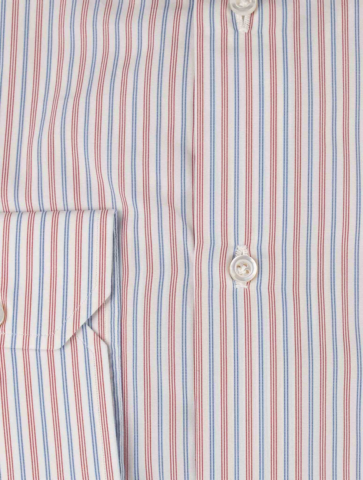Isaia Multicolor Cotton Shirt
