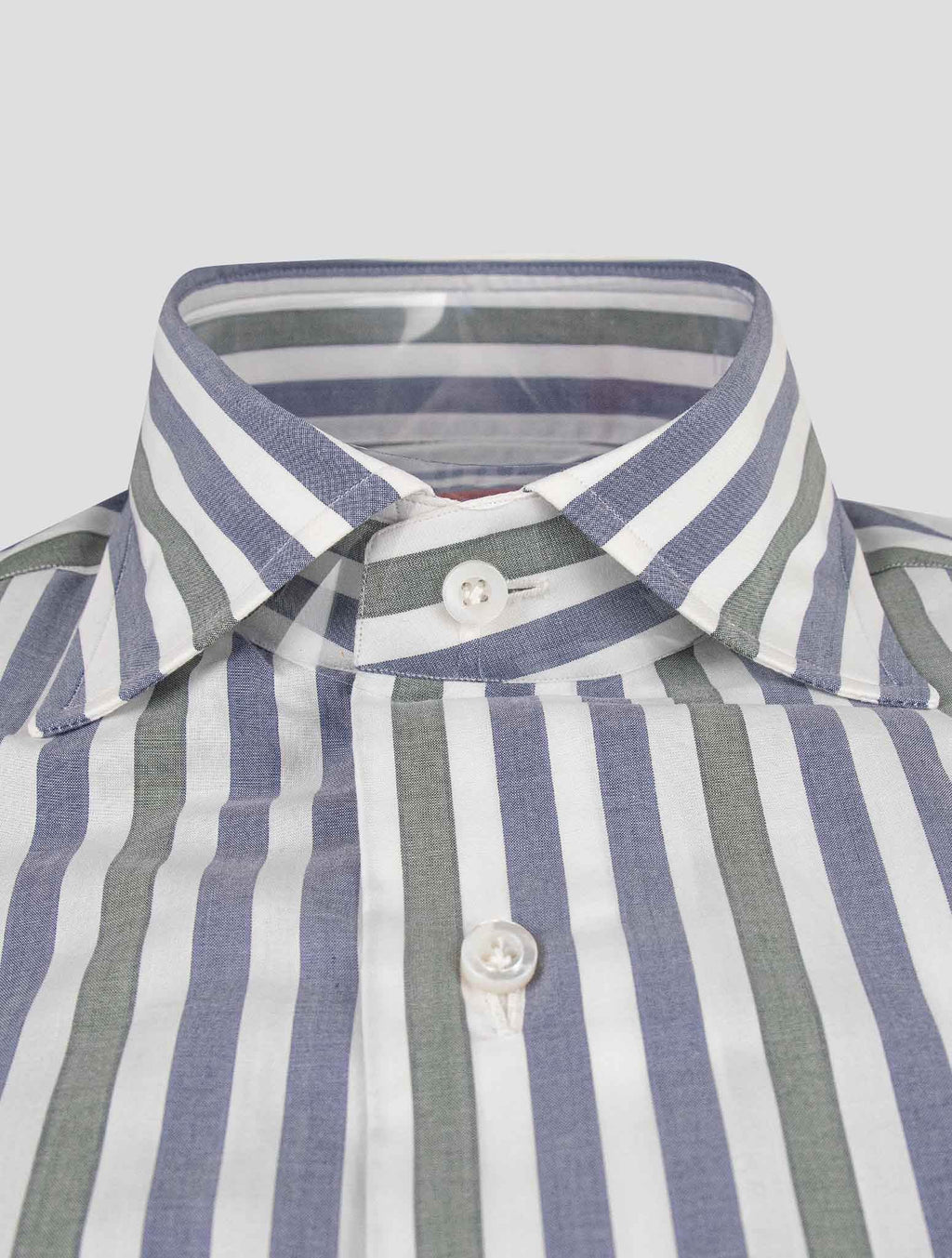 Isaia Isaia Multicolor Cotton Shirt Multicolor 001