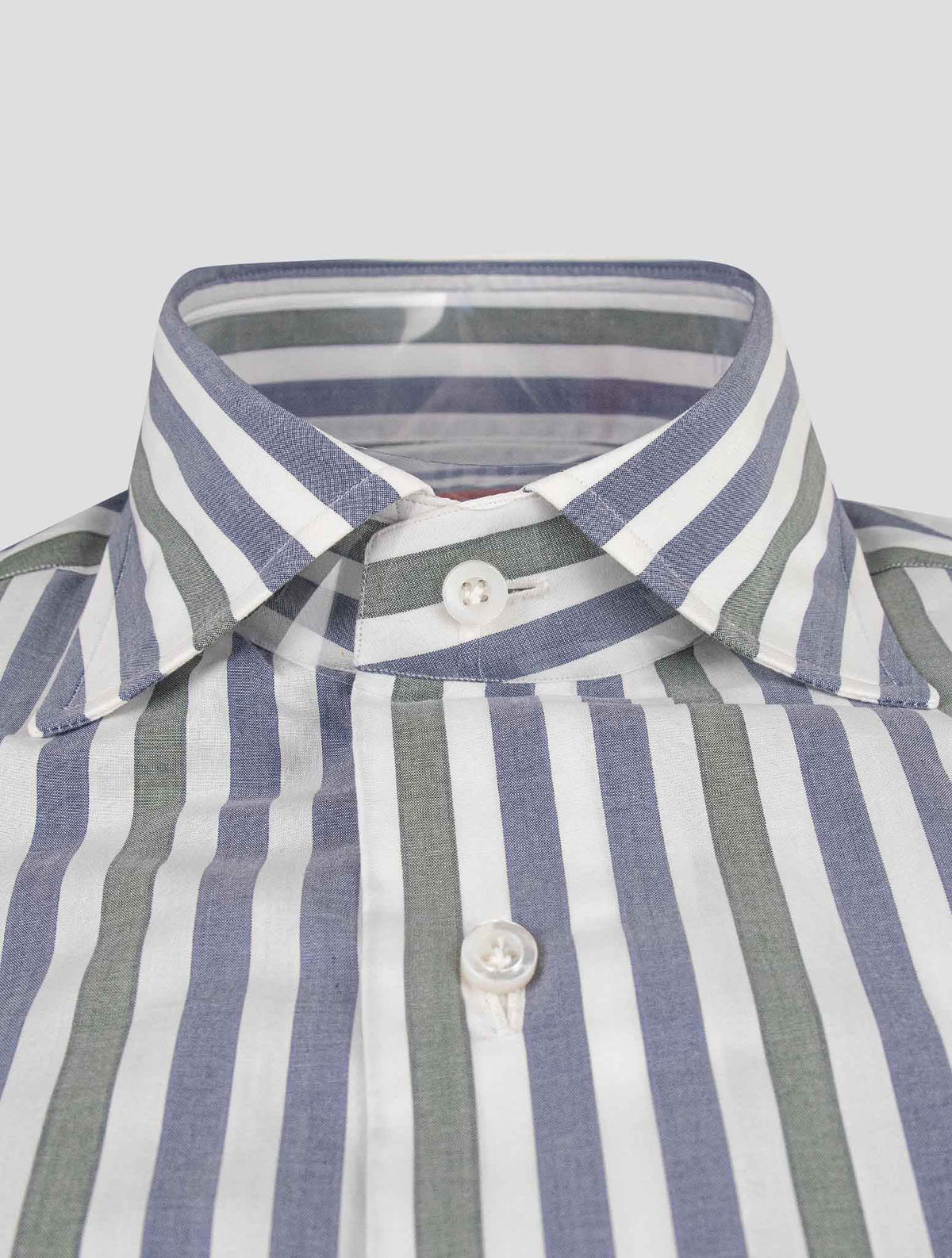 Isaia Isaia Multicolor Cotton Shirt Multicolor 001