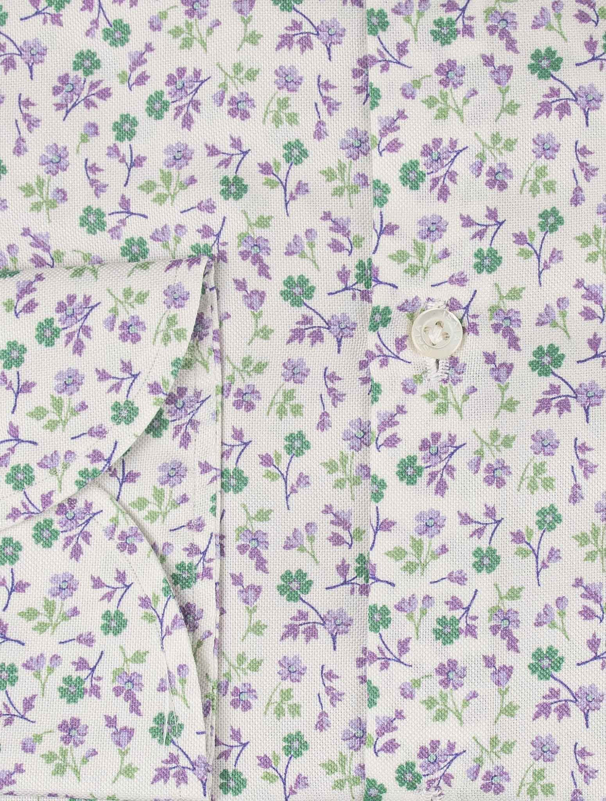 Isaia Multicolor Cotton Shirt