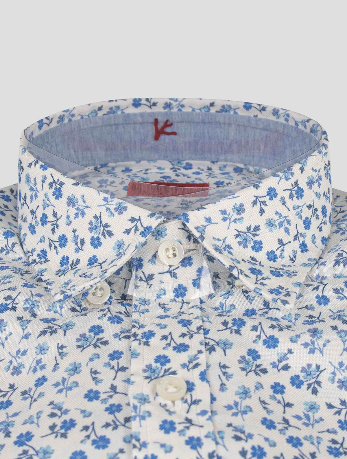 Isaia Isaia Blue Cotton Shirt Blue 001