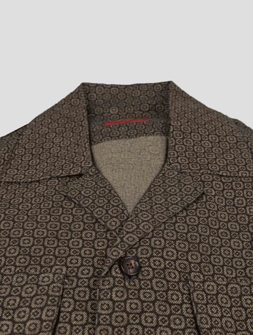 Isaia Isaia Brown Cotton Shirt Brown 001