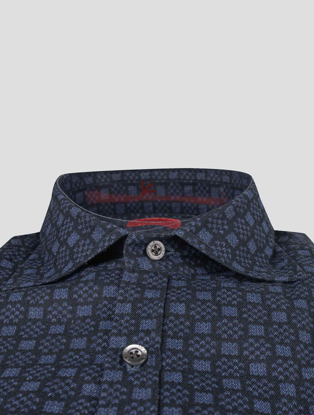 Isaia Isaia Blue Cotton Shirt Blue 001