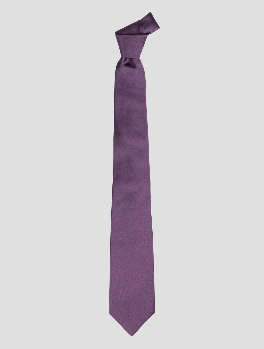 Isaia Isaia Purple Silk Tie Purple 000
