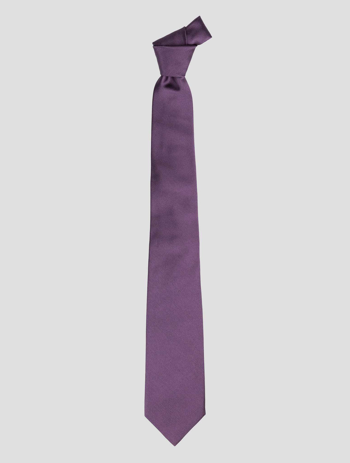 Isaia Isaia Purple Silk Tie Purple 000