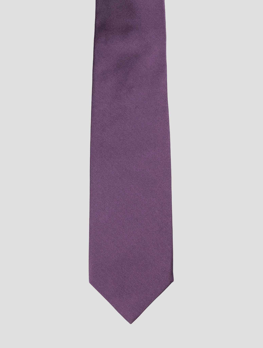 Isaia Isaia Purple Silk Tie Purple 001
