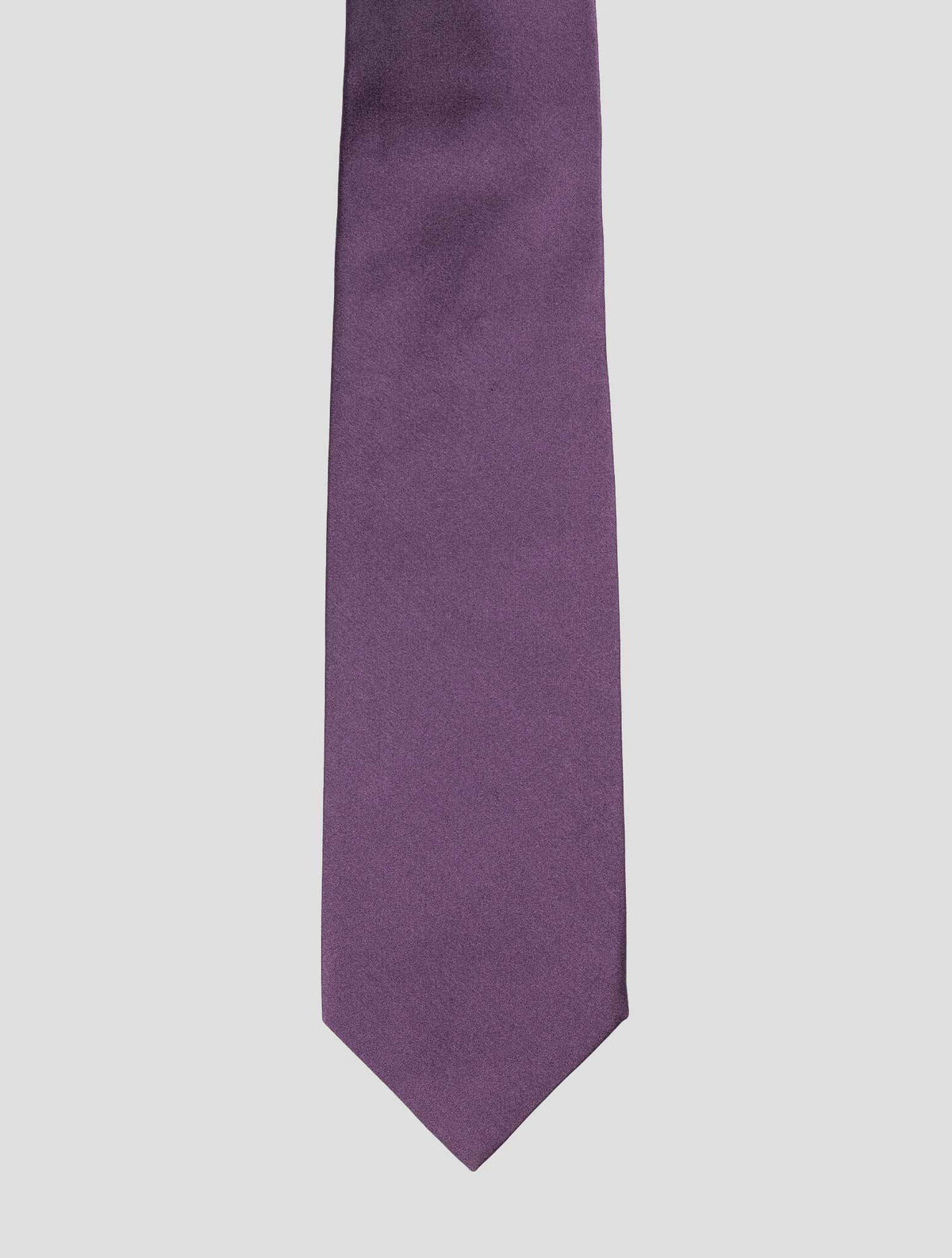 Isaia Isaia Purple Silk Tie Purple 001