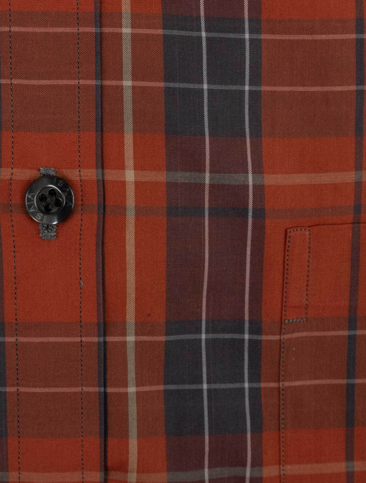 Isaia Multicolor Cotton Shirt