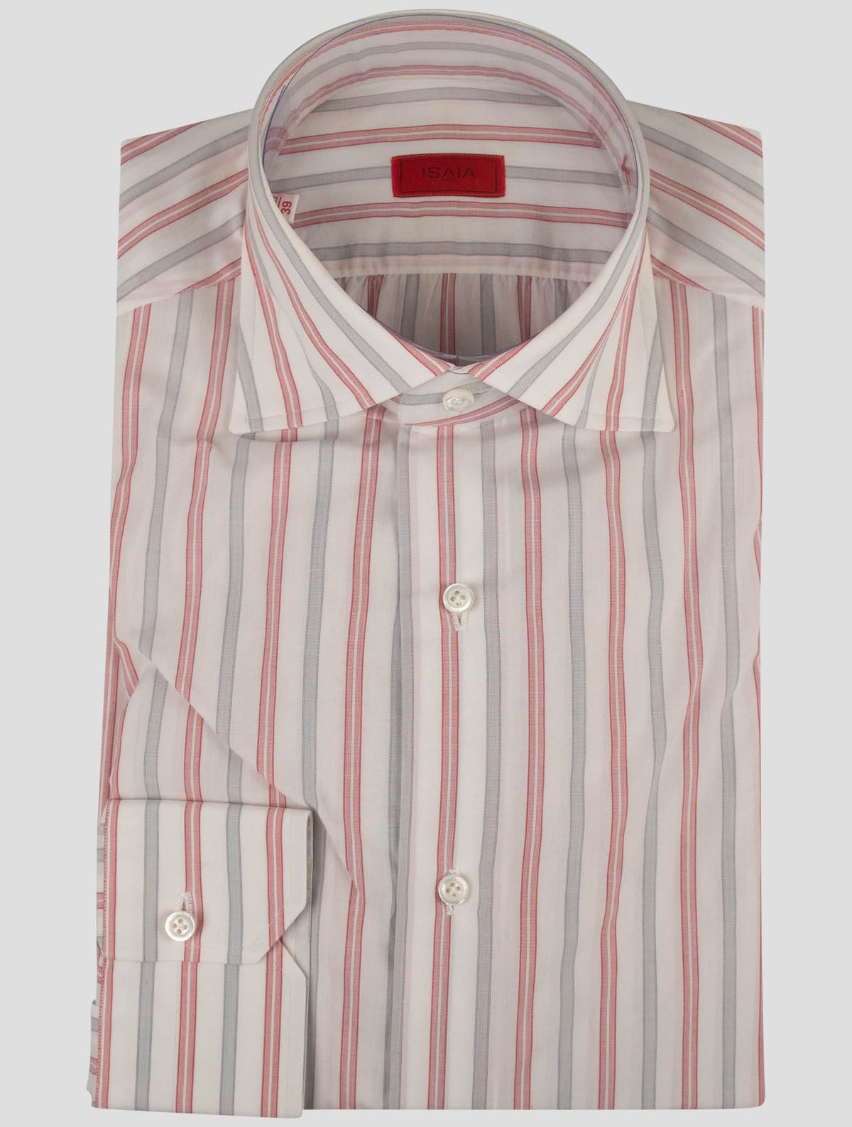 Isaia Multicolor Cotton Shirt