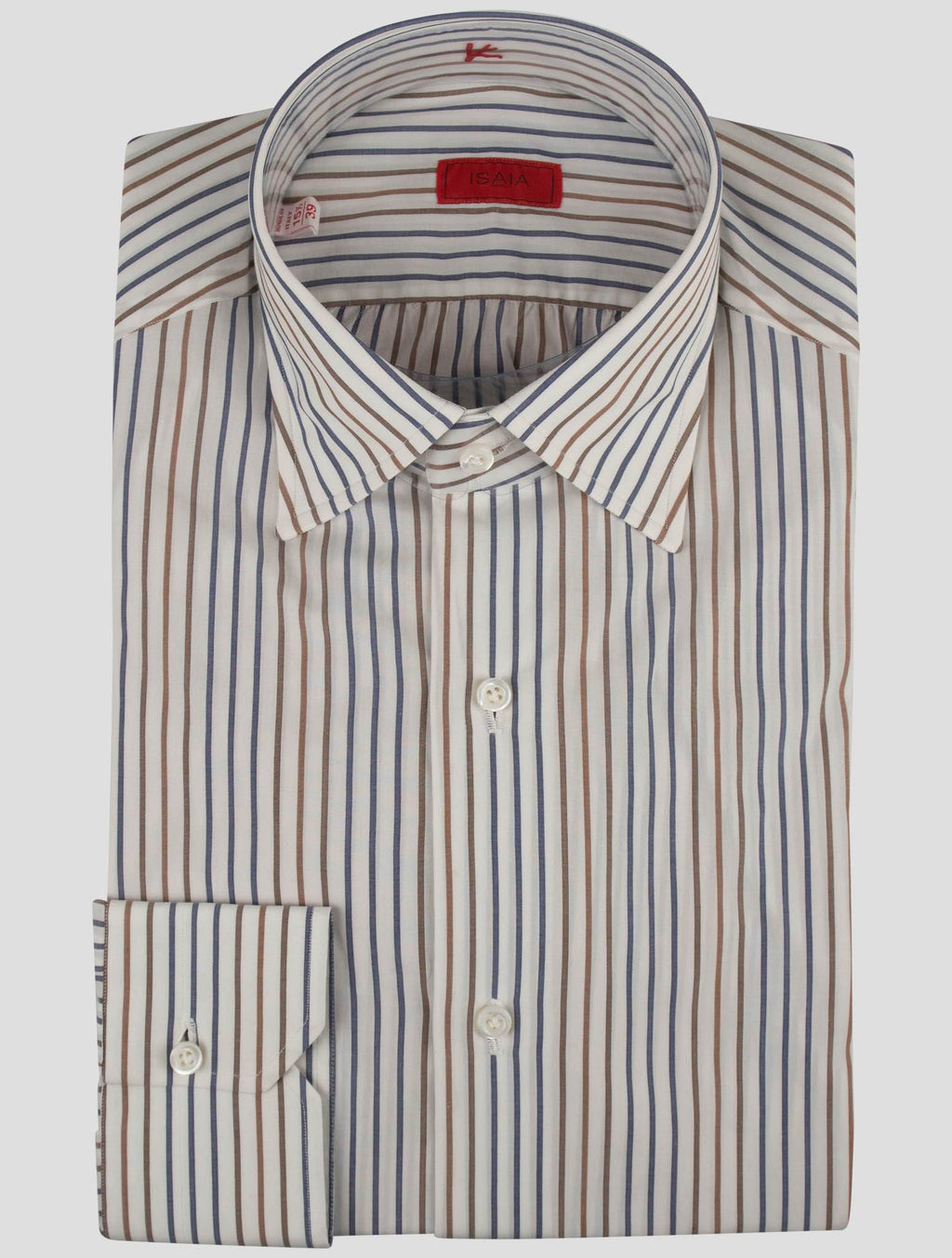 Isaia Multicolor Cotton Shirt