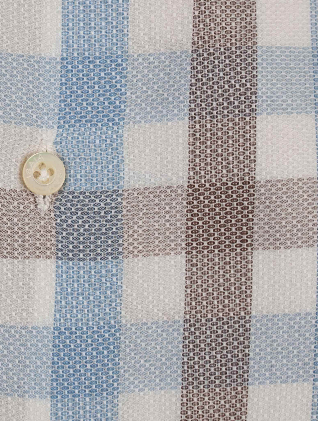 Isaia Multicolor Cotton Shirt