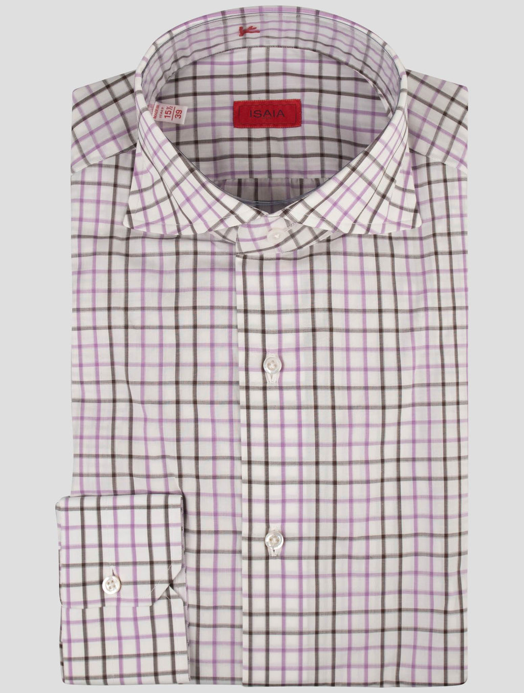 Isaia Multicolor Cotton Shirt