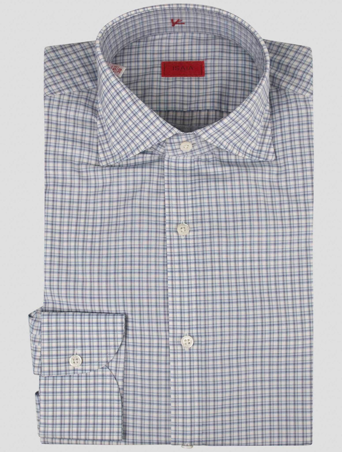 Isaia Multicolor Cotton Shirt