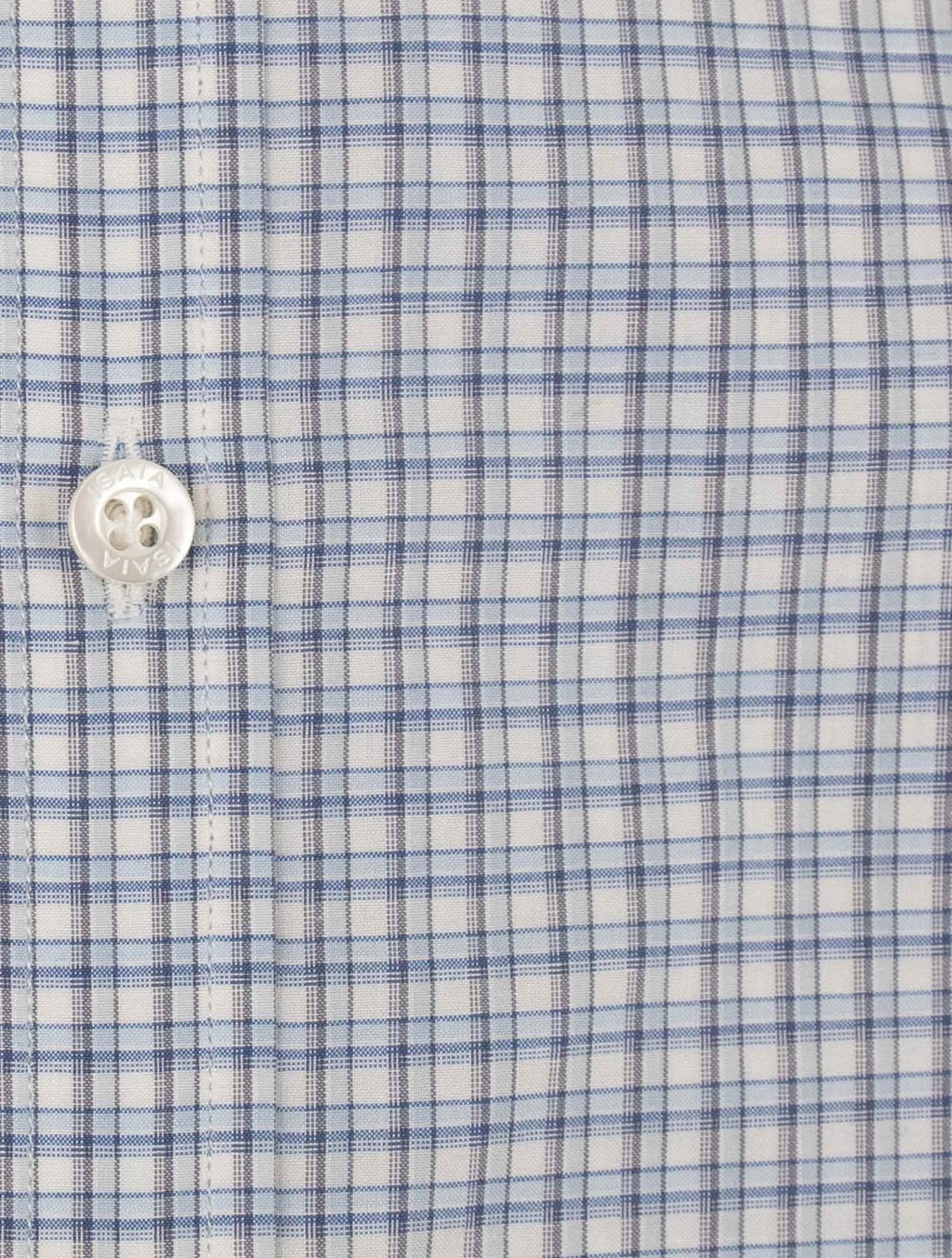 Isaia Multicolor Cotton Shirt