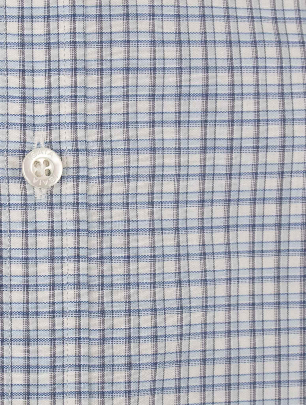 Isaia Multicolor Cotton Shirt