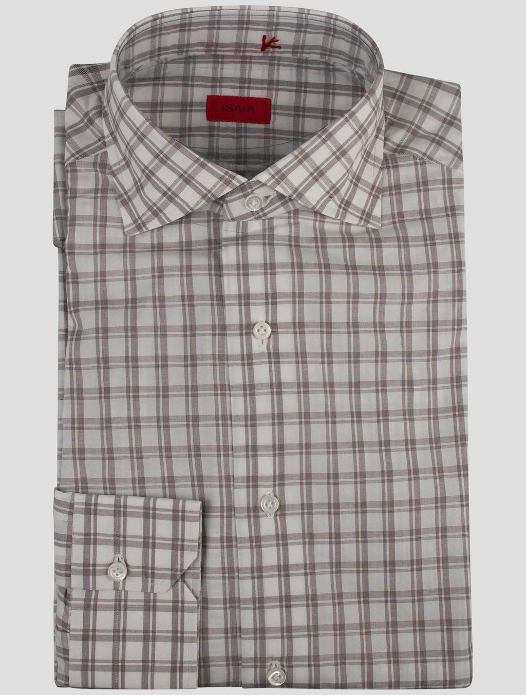 Isaia Multicolor Cotton Shirt