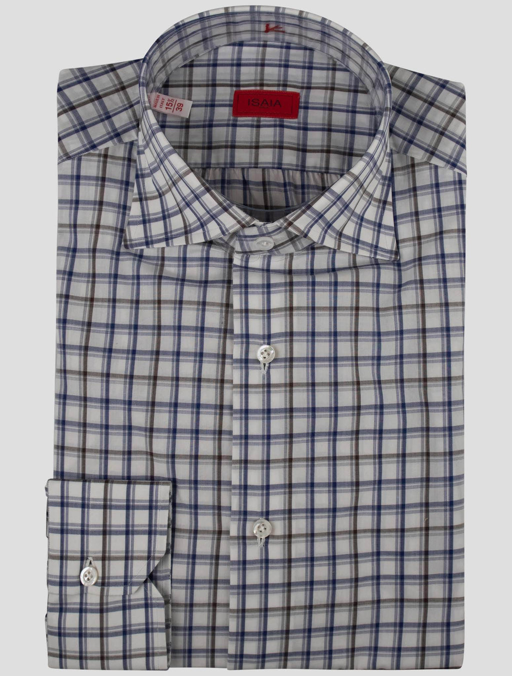 Isaia Multicolor Cotton Shirt