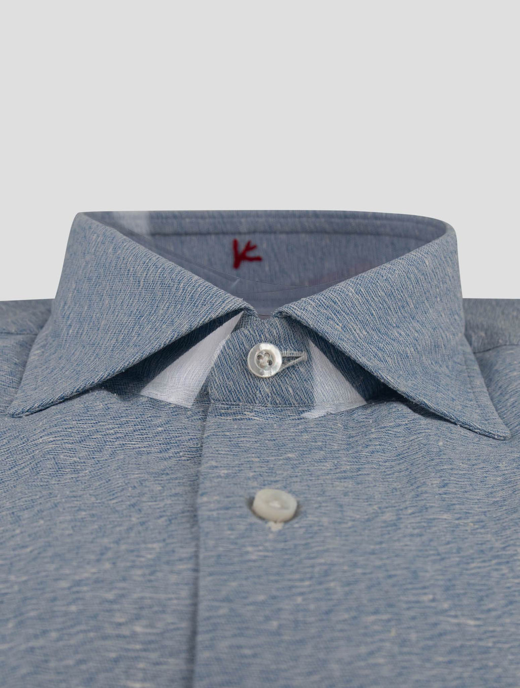 Isaia Isaia Light Blue Cotton Silk Shirt Light Blue 001
