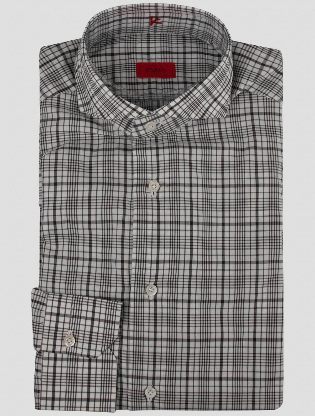 Isaia Multicolor Cotton Shirt