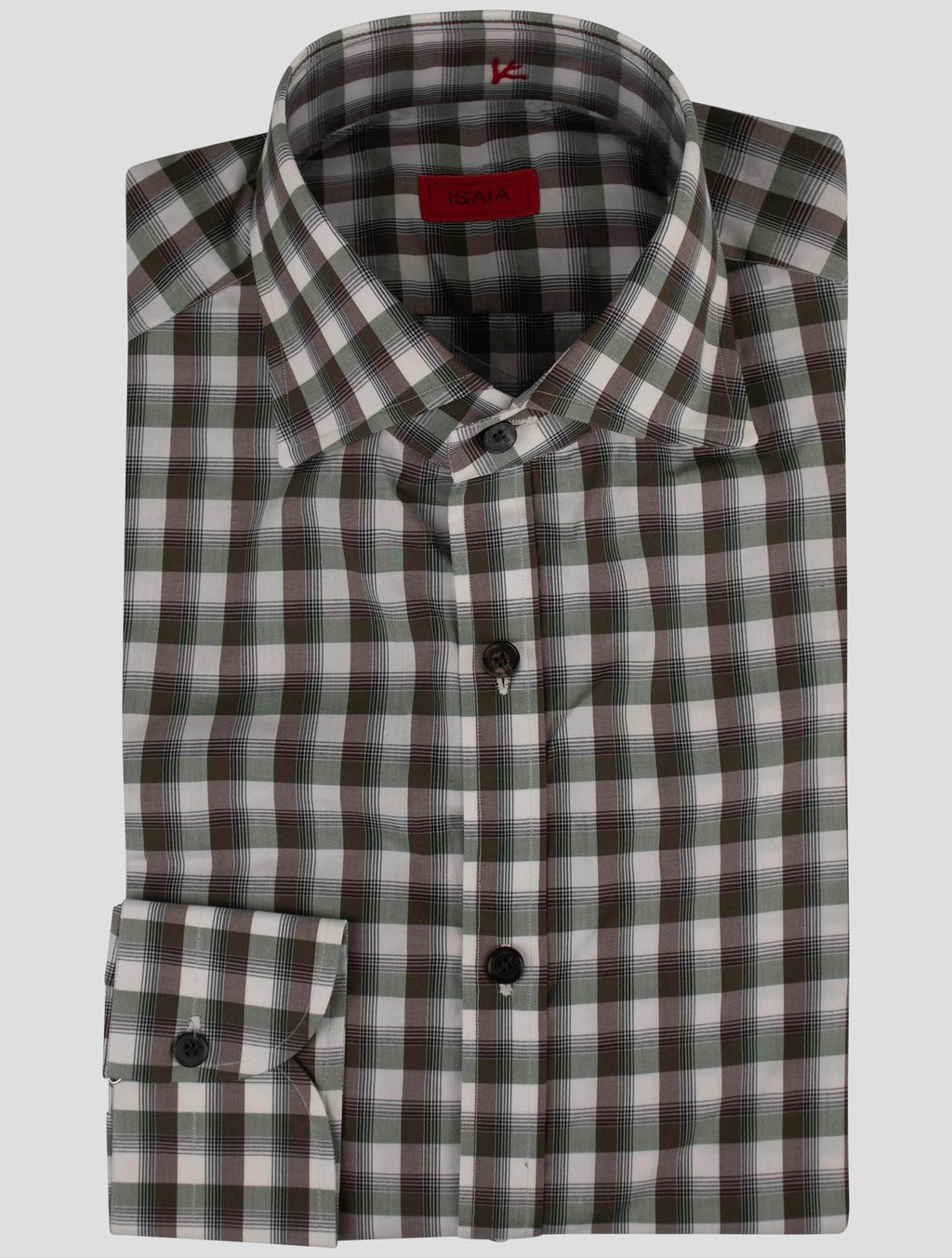Isaia Multicolor Cotton Shirt