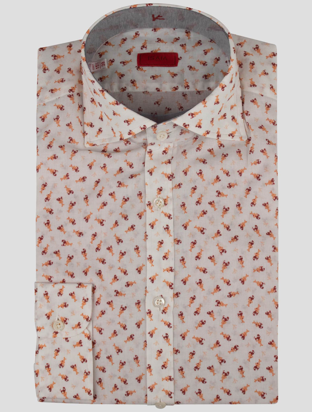 Isaia Isaia White Cotton Shirt White 000