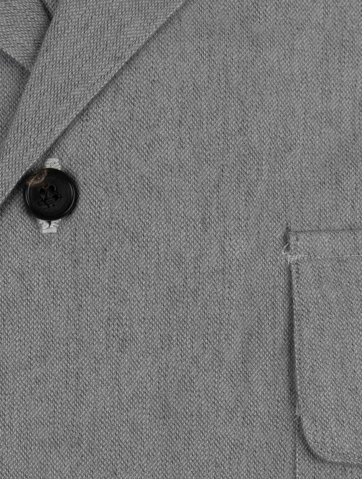 Isaia Gray Cotton Shirt