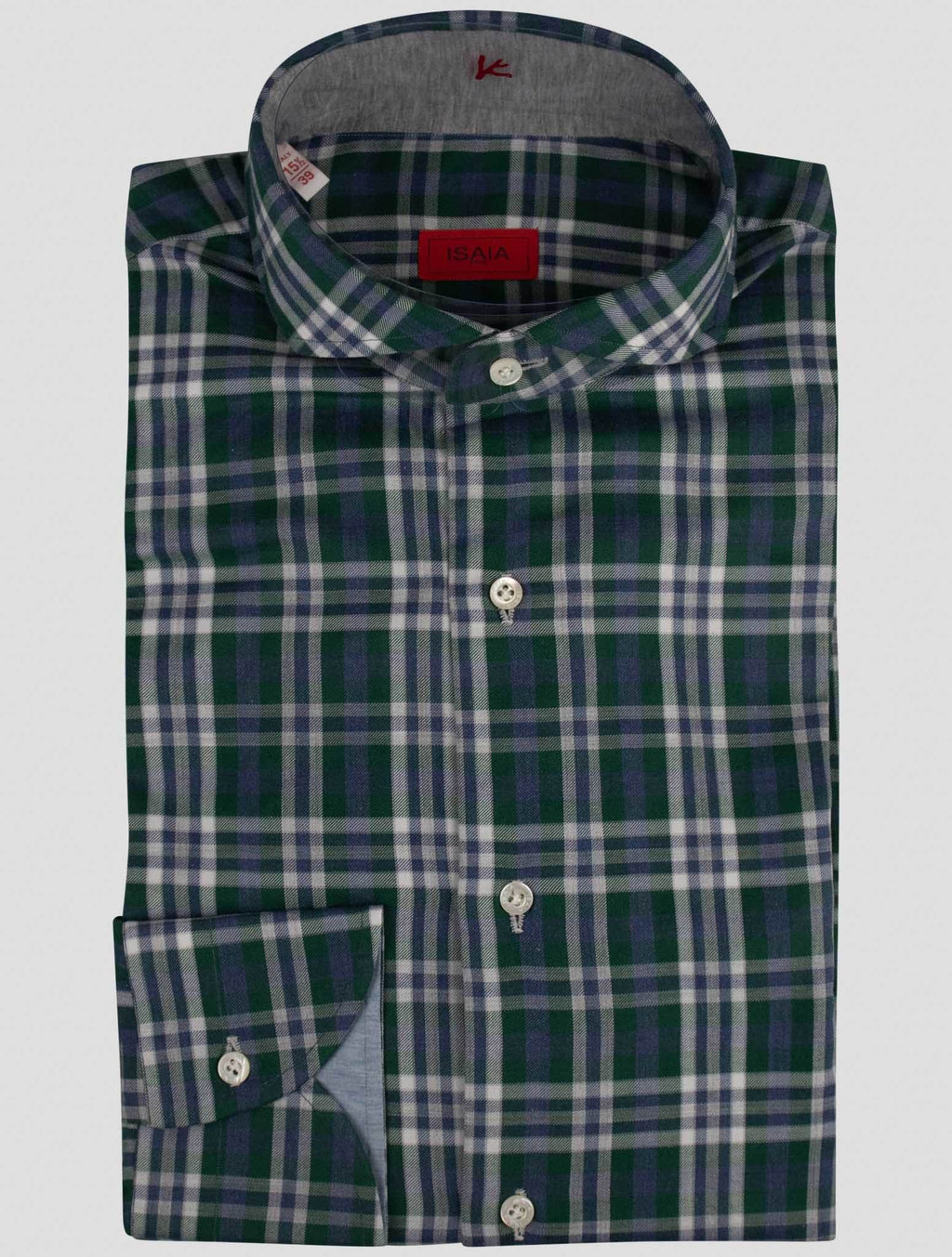 Isaia Isaia Multicolor Cotton Shirt Multicolor 000