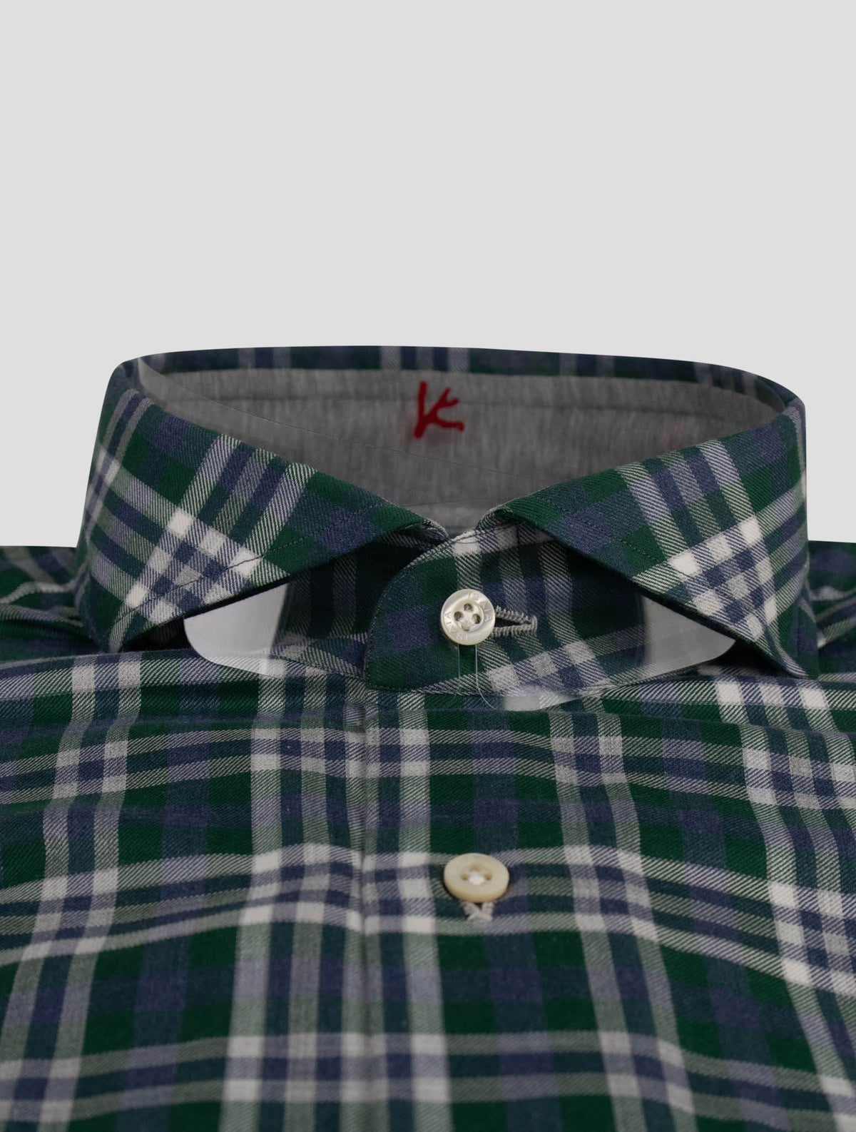 Isaia Isaia Multicolor Cotton Shirt Multicolor 001