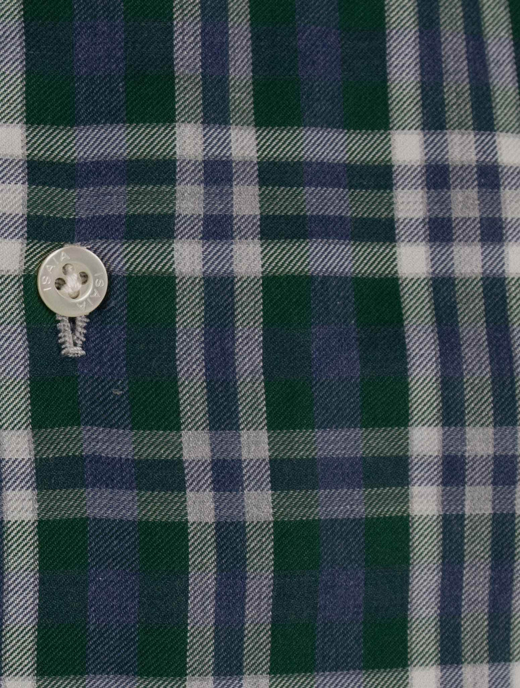 Isaia Multicolor Cotton Shirt