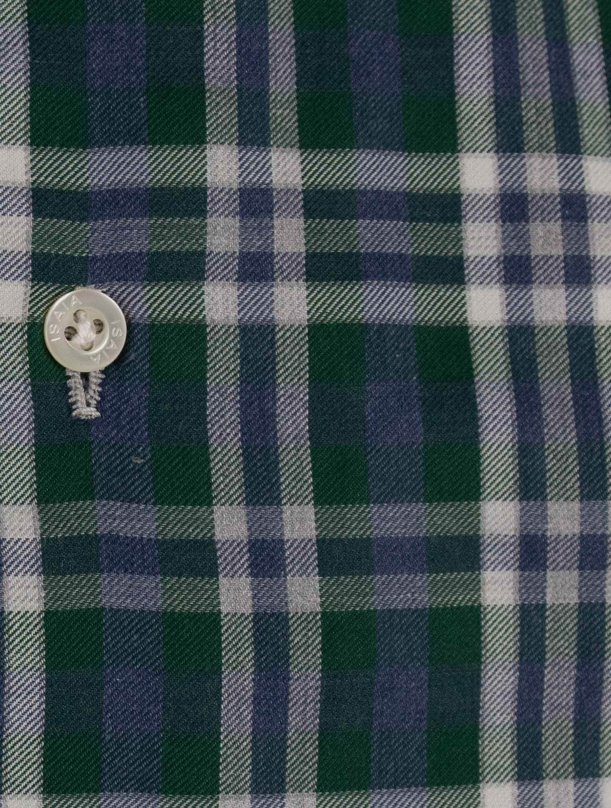 Isaia Multicolor Cotton Shirt