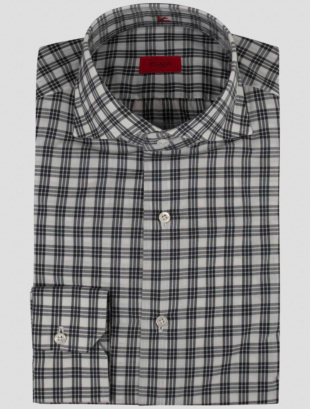 Isaia Multicolor Cotton Shirt