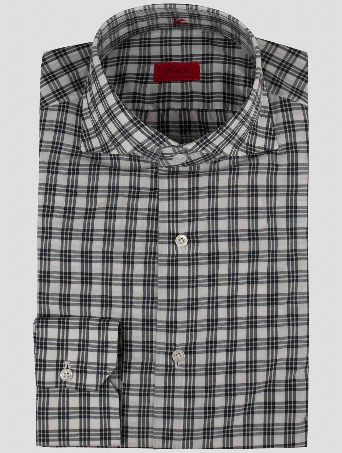 Isaia Multicolor Cotton Shirt