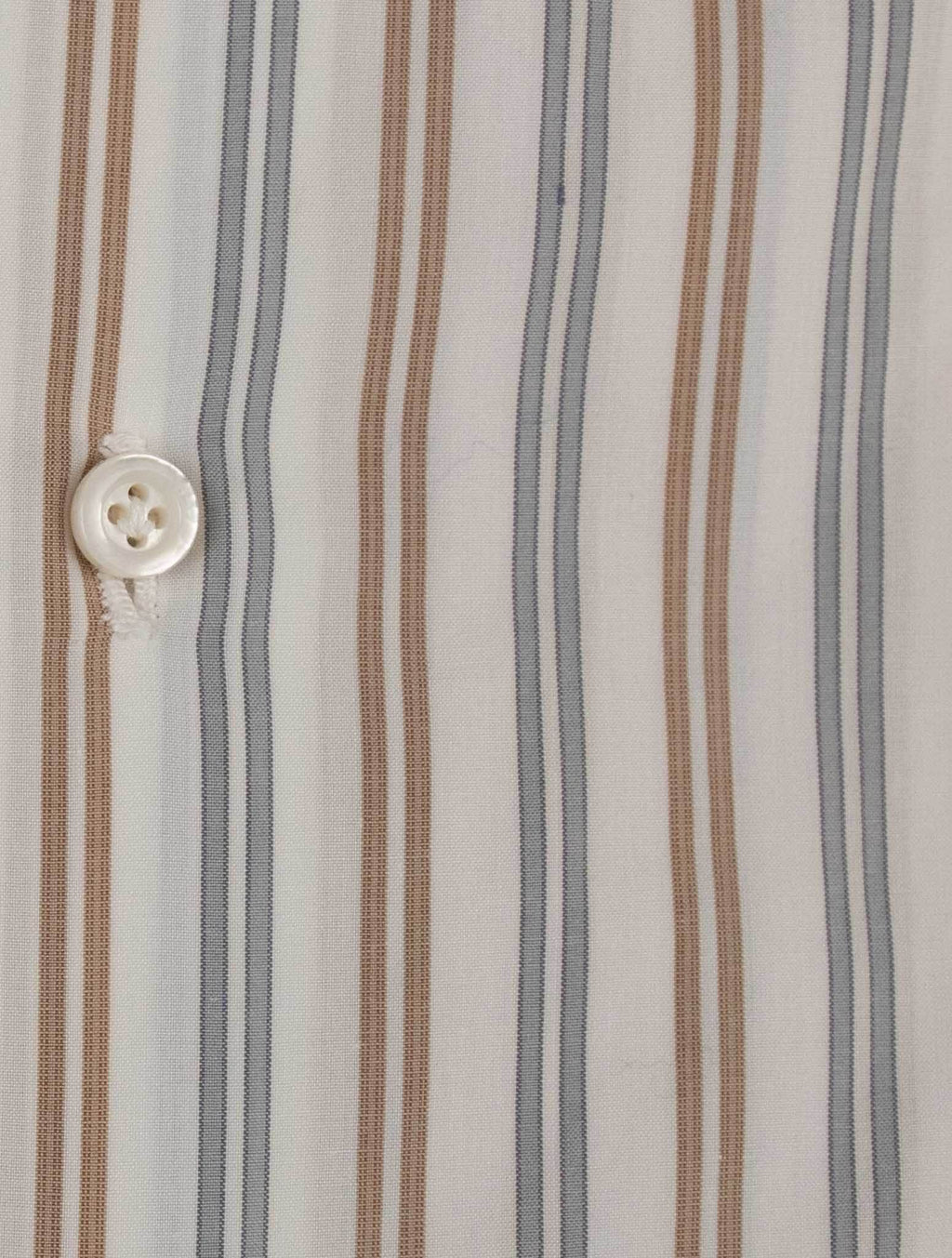 Isaia Multicolor Cotton Shirt