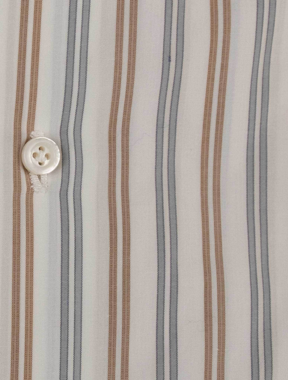Isaia Multicolor Cotton Shirt