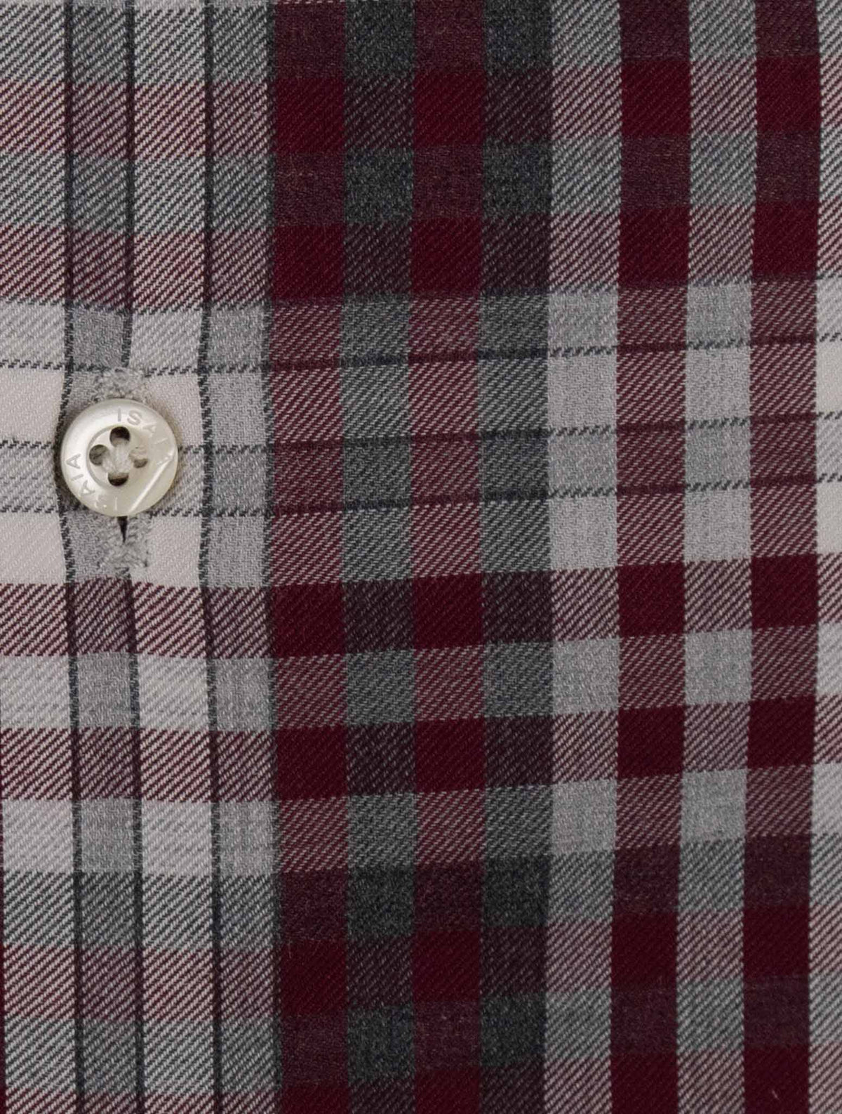 Isaia Multicolor Cotton Shirt