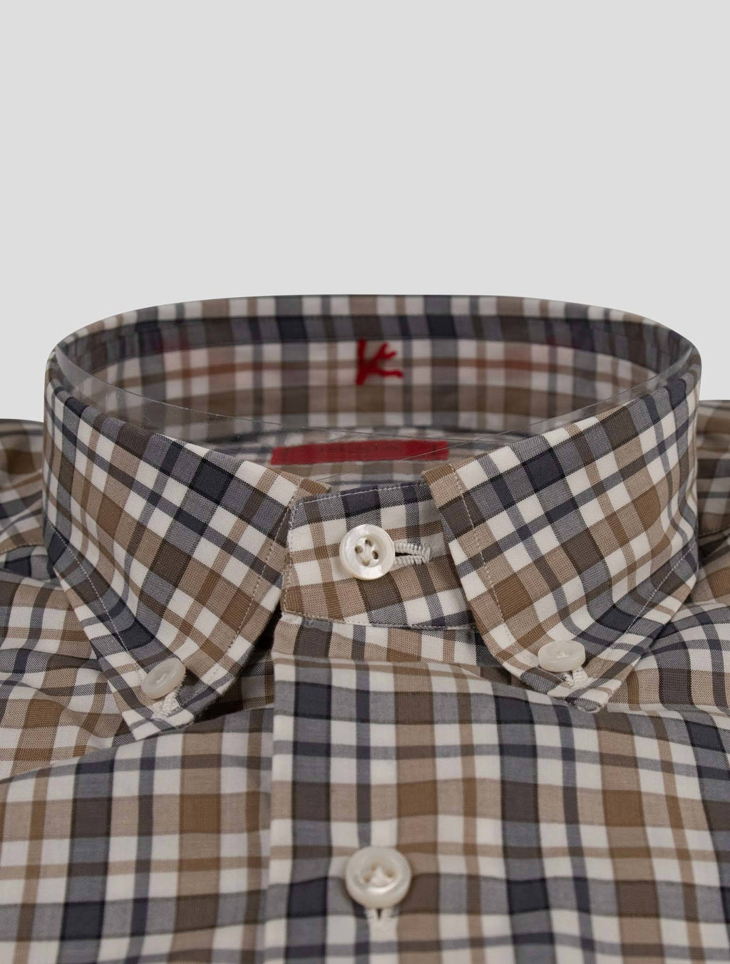 Isaia Isaia Multicolor Cotton Shirt Multicolor 001