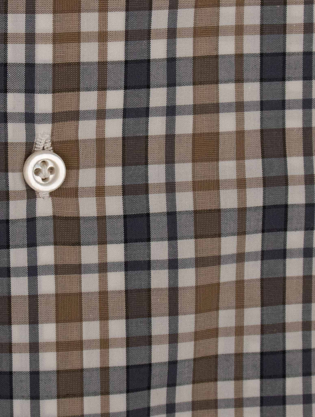 Isaia Multicolor Cotton Shirt