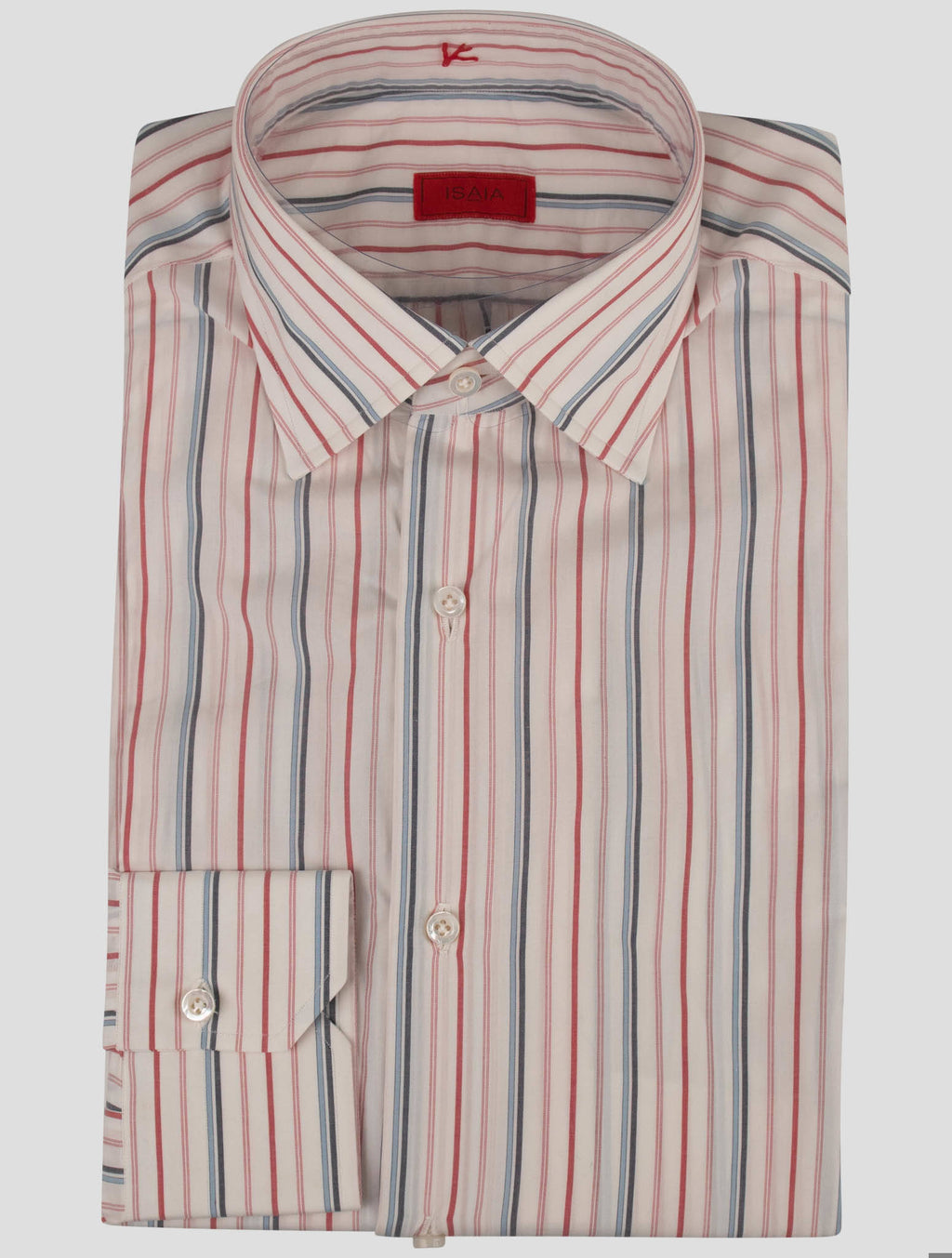 Isaia Multicolor Cotton Shirt