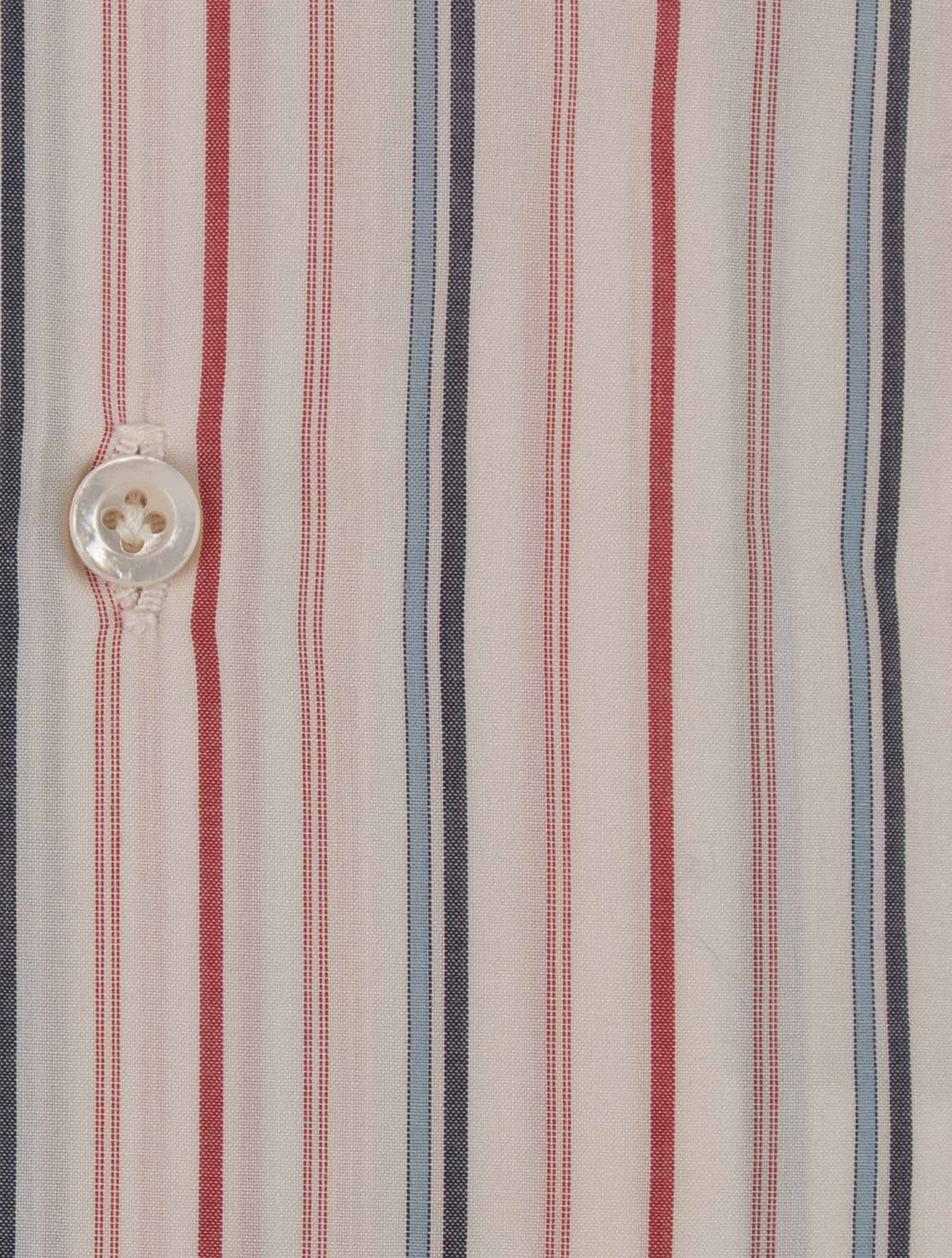 Isaia Multicolor Cotton Shirt