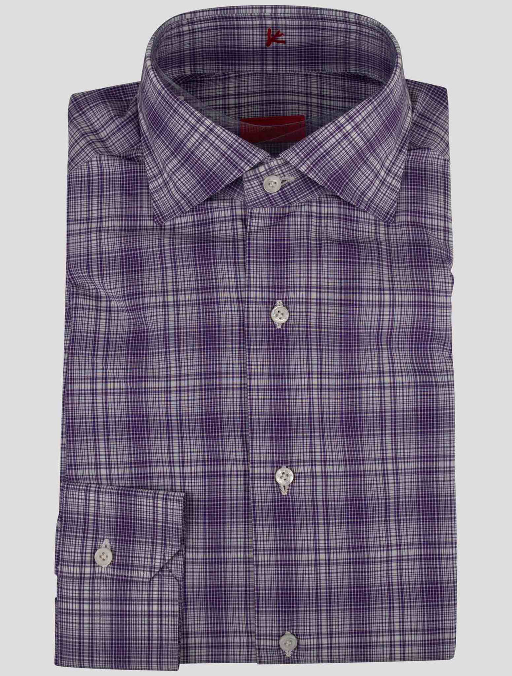 Isaia Multicolor Cotton Shirt