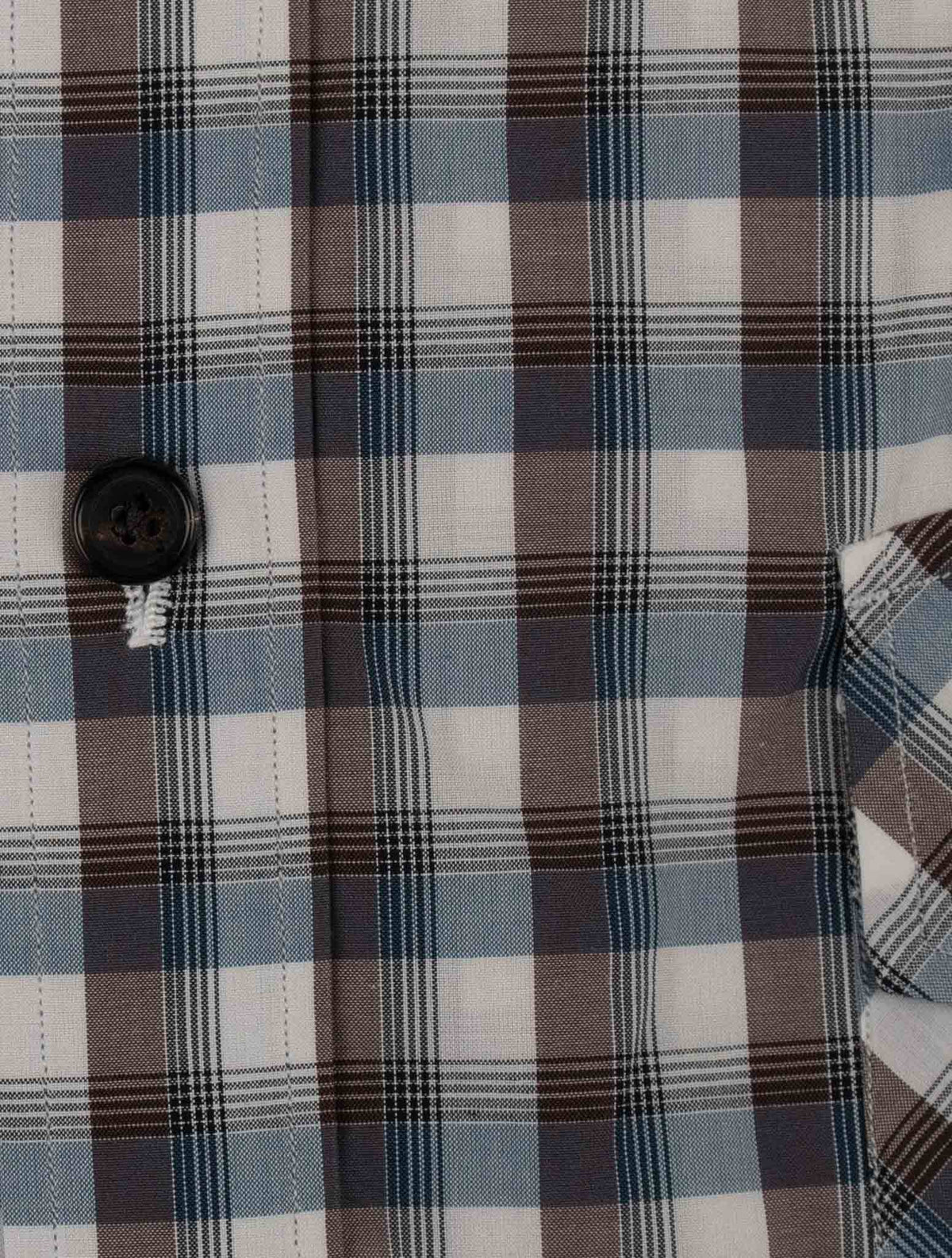 Isaia Multicolor Cotton Shirt