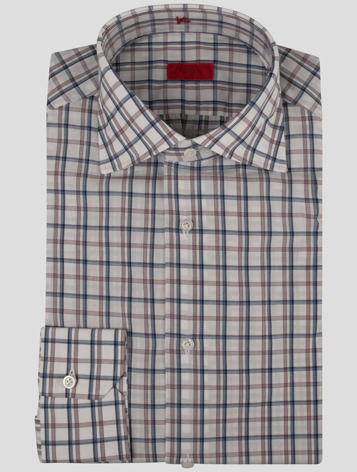 Isaia Isaia Multicolor Cotton Shirt Multicolor 000