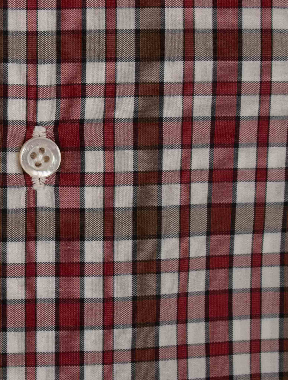 Isaia Multicolor Cotton Shirt