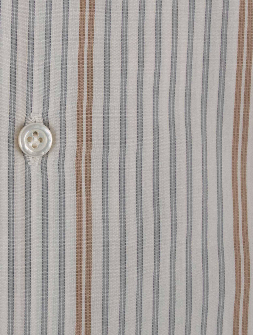 Isaia Multicolor Cotton Shirt