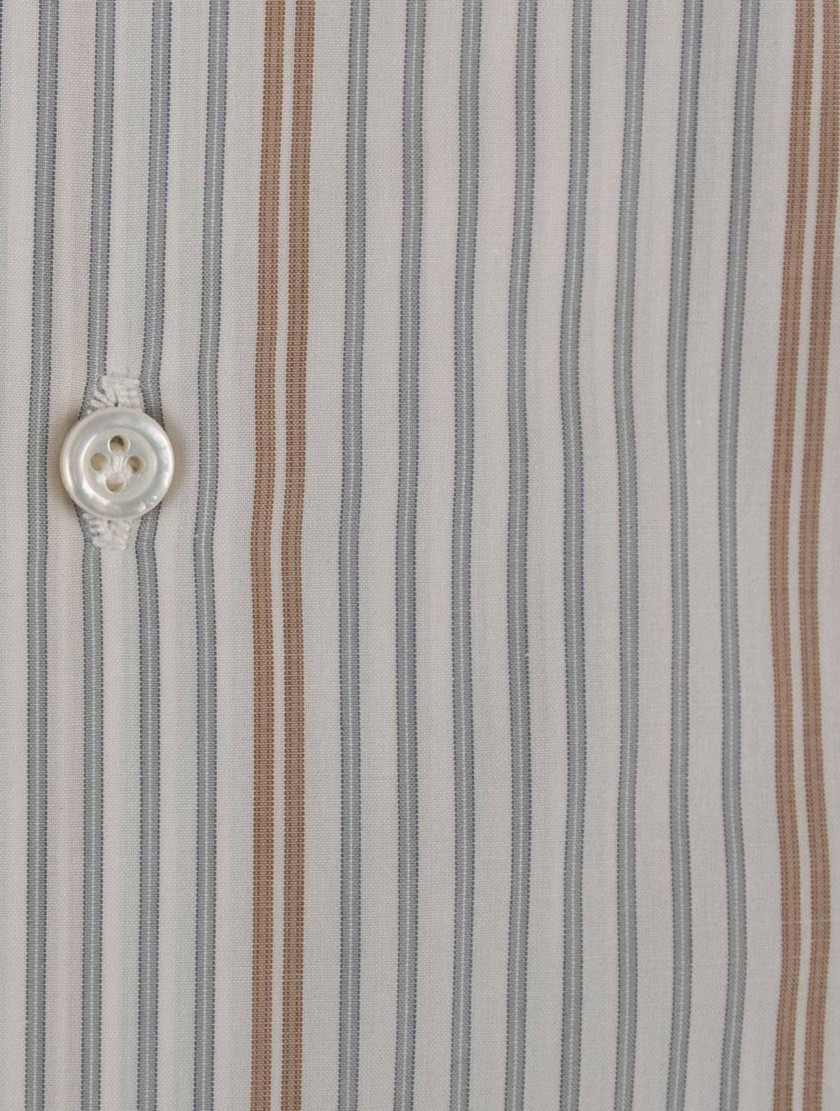 Isaia Multicolor Cotton Shirt